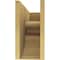 Ekena Millwork 10"W x 30"D x 20"H Classic Highland Rough Cedar Woodgrain TimberThane Corbel, Primed Tan CORUR10X30X20HLDRCPR - alternate 6